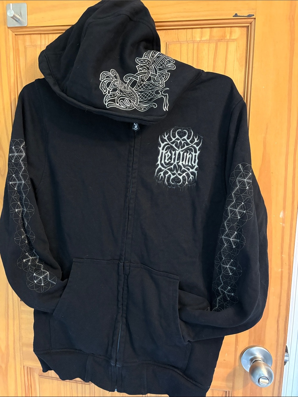 Heilung band zip up hoodie jacket